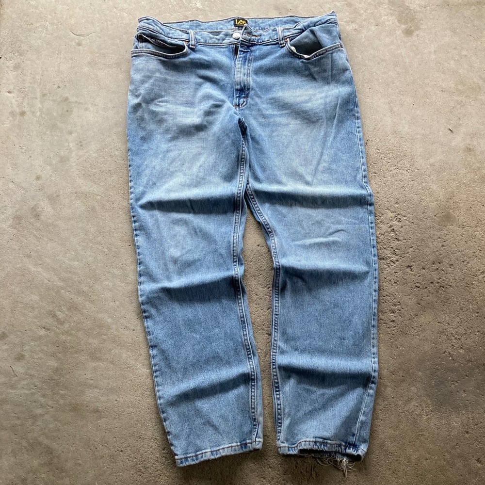 lee relaxed baggy jeans